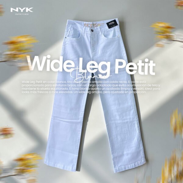 Wide Leg Petit Blanco