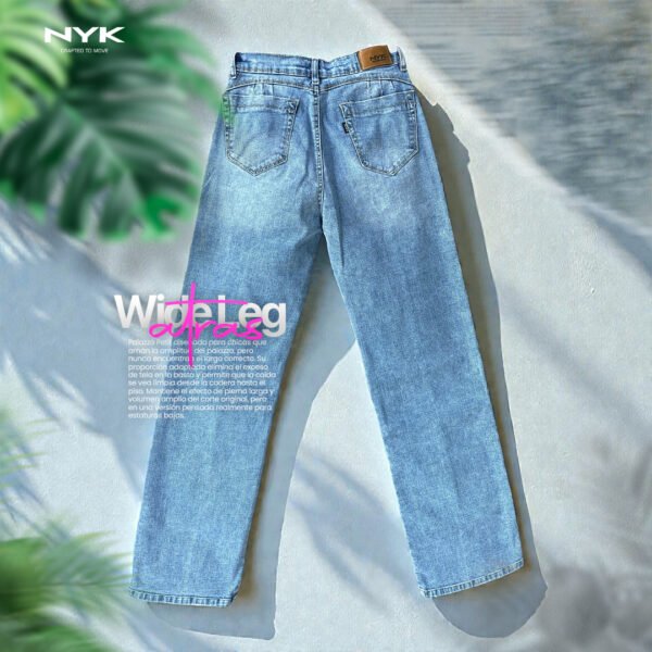 Wide Leg con Costura