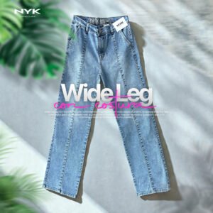 Wide Leg con Costura